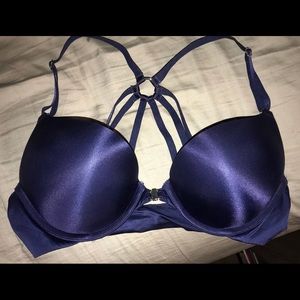 Like New VS Navy Bombshell Bra 34B